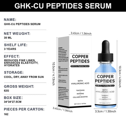 Peptides Hyaluronic Acid Collagen Boosting Face care