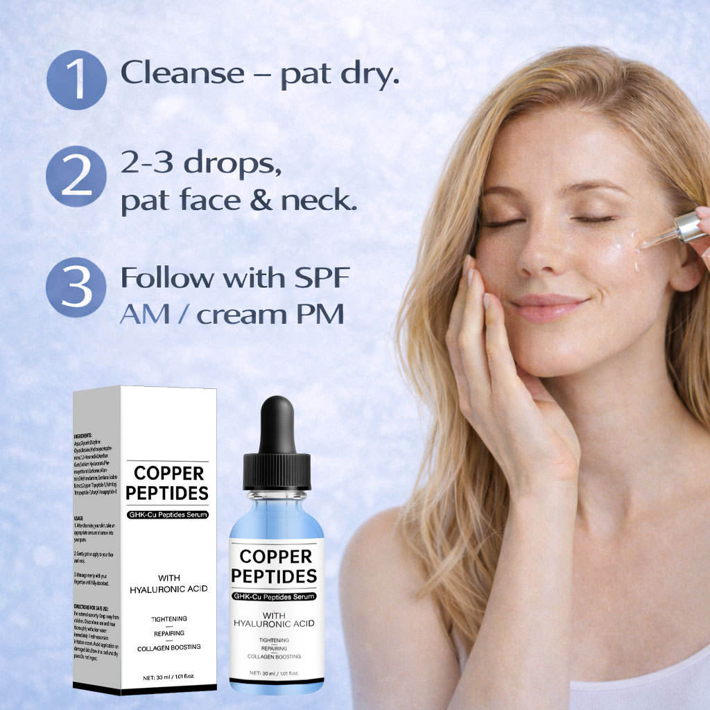 Peptides Hyaluronic Acid Collagen Boosting Face care